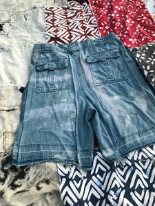 8 French seam shorts