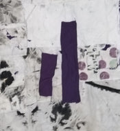 Asymmetrical Purple Sleeves