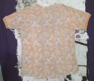 Heart Overdyed Patterned Polo