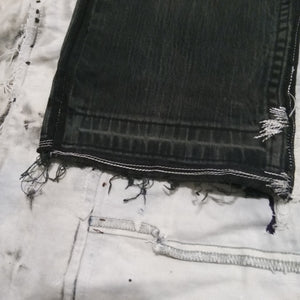 Reconstructed Black Jeans