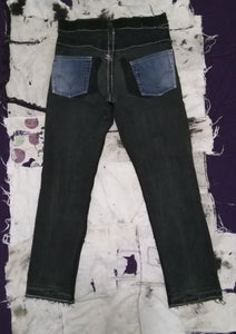 Reconstructed Black Jeans