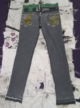 Load image into Gallery viewer, Storm Clouds Reconstructed Jeans