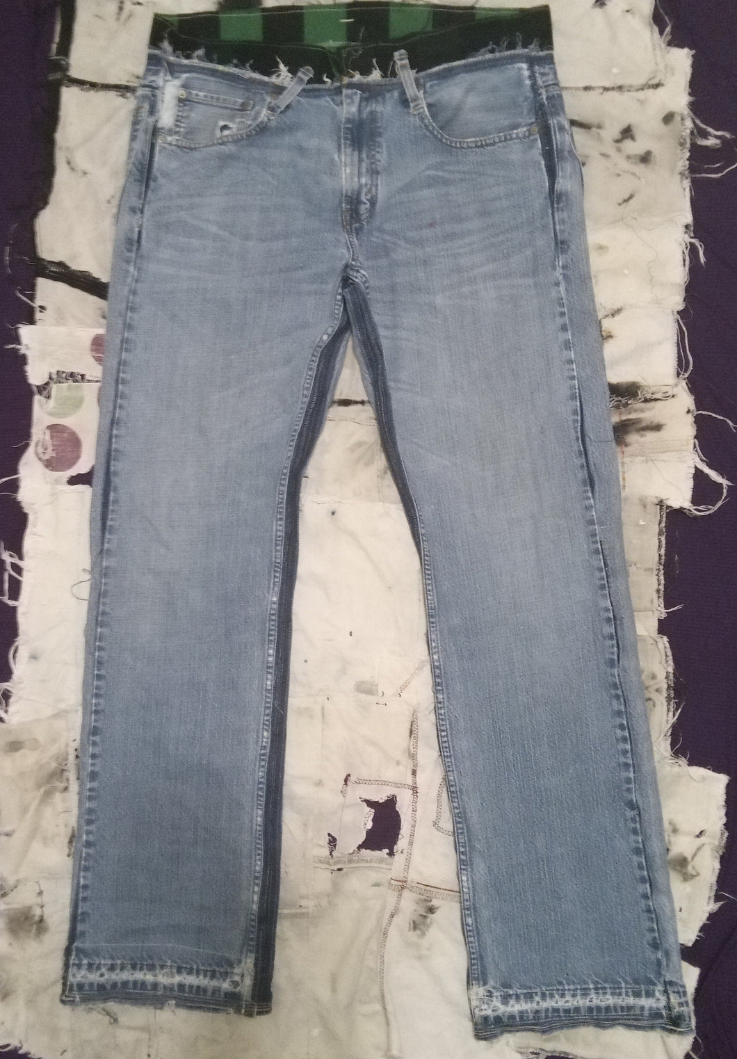 Reconstructed Blue Jeans