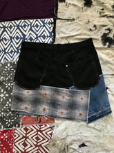 Load image into Gallery viewer, Reconstructed Denim Skirt