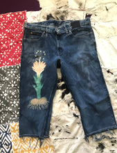 Load image into Gallery viewer, Uproot Flowers Reconstructed Jeans