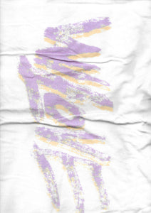 Purple and Yellow Spellout T-shirt