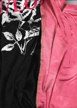 Load image into Gallery viewer, Reconstructed Dyed Rose Cape T-shirt