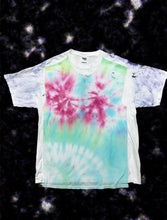 Load image into Gallery viewer, Tie dye Reconstructed White T-shirt