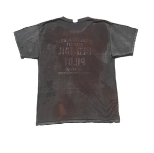 Red Tails Deteriorated Cotton Blend T-shirt