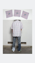 Load image into Gallery viewer, Overdyed Double Print button up shirt