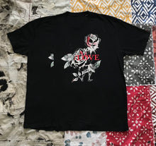 Load image into Gallery viewer, Split Repeat W/Love Rose T-shirt