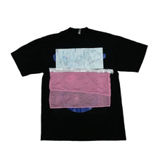 Load image into Gallery viewer, Patched and Overprinted T-shirt