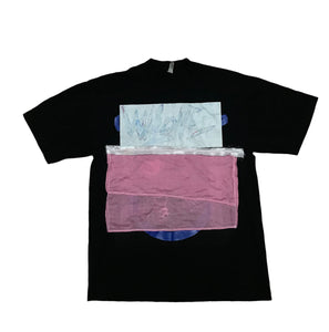 Patched and Overprinted T-shirt