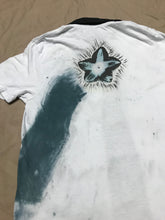 Load image into Gallery viewer, Reconstructed Button Up T-shirt “Shining Star”