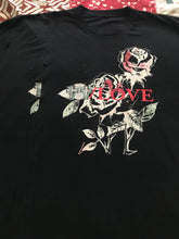 Load image into Gallery viewer, Split Repeat W/Love Rose T-shirt