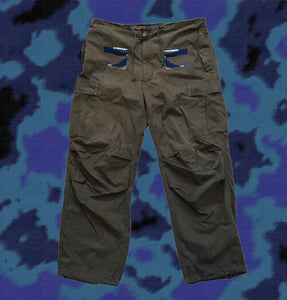 Overdyed Camo Embroidery Pants