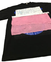 Load image into Gallery viewer, Patched and Overprinted T-shirt