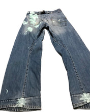 Load image into Gallery viewer, Back Pocket Splatter Stars and Stripes Jeans