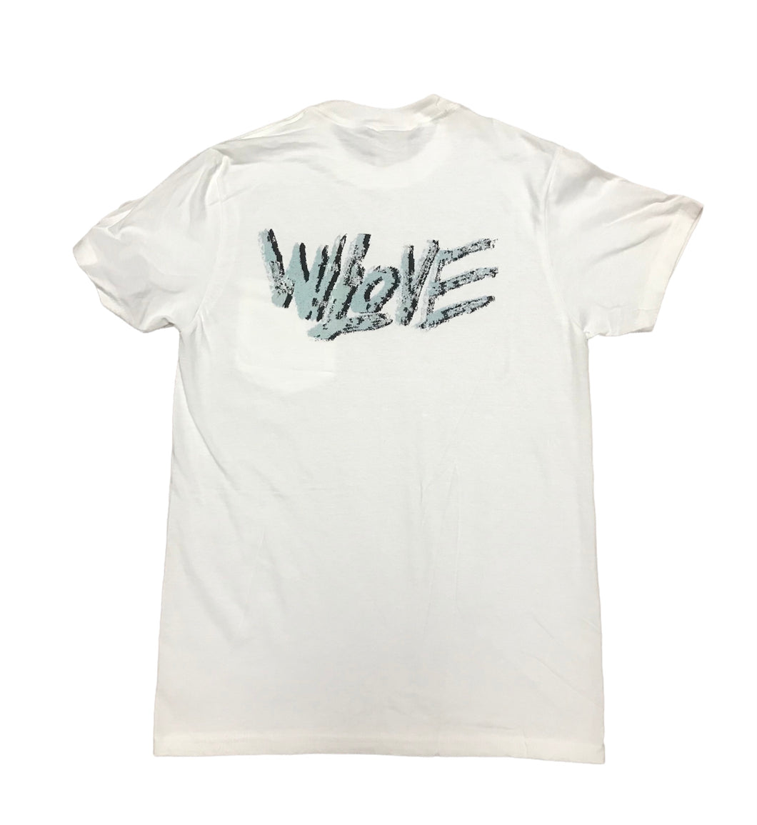 Mint and Black Spellout T-shirt