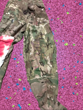 Load image into Gallery viewer, Camo Painted Patchwork Pants