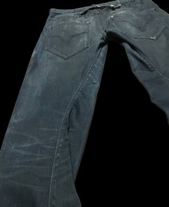 Waxed Jeans