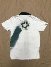 Load image into Gallery viewer, Reconstructed Button Up T-shirt “Shining Star”