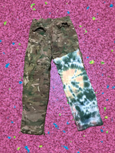 Load image into Gallery viewer, Camo Painted Patchwork Pants