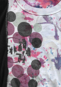 Asymmetrical Dots T-shirt