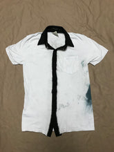 Load image into Gallery viewer, Reconstructed Button Up T-shirt “Shining Star”