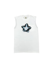 Load image into Gallery viewer, Blue Star Tank T-shirt