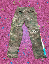 Load image into Gallery viewer, Camo Painted Patchwork Pants