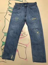 Load image into Gallery viewer, “Money Buys Happiness” Repairman Jeans